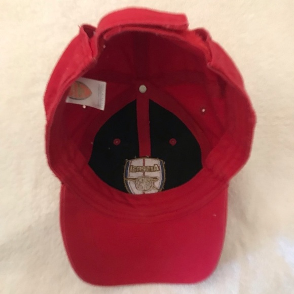 Arsenal Adjustable Red Cotton Ball Cap - Picture 12 of 14